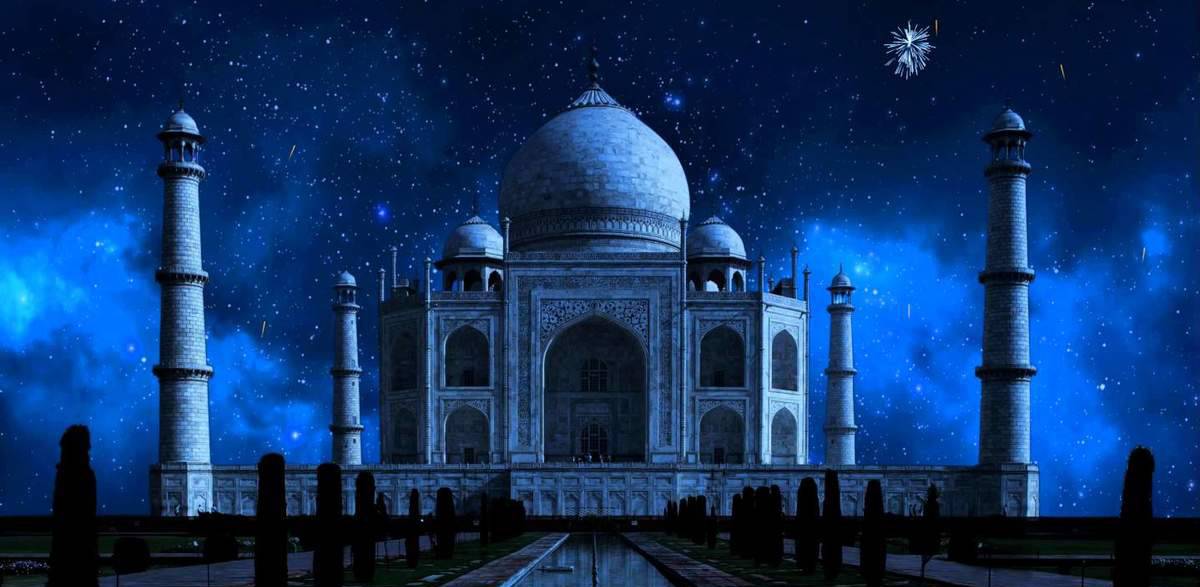 taj mahal night visit