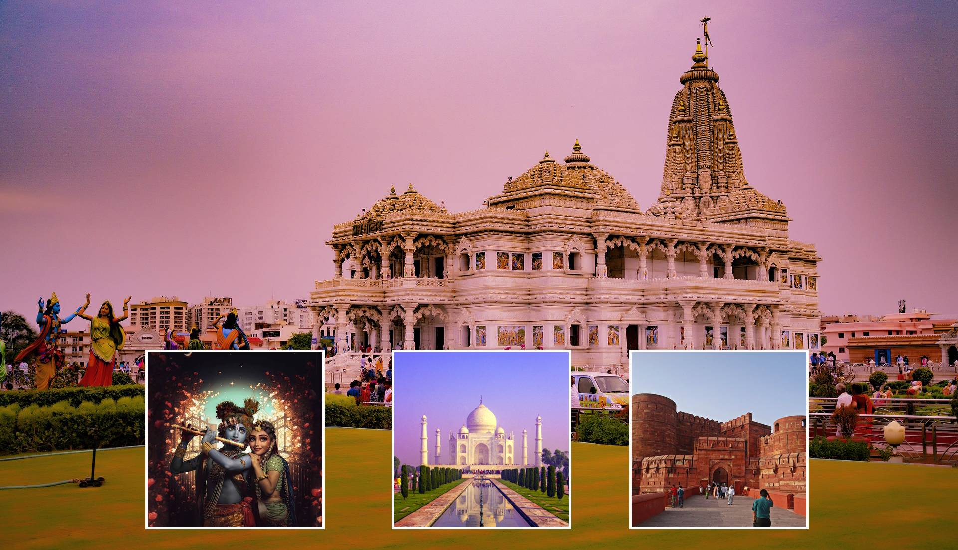 agra delhi tour package