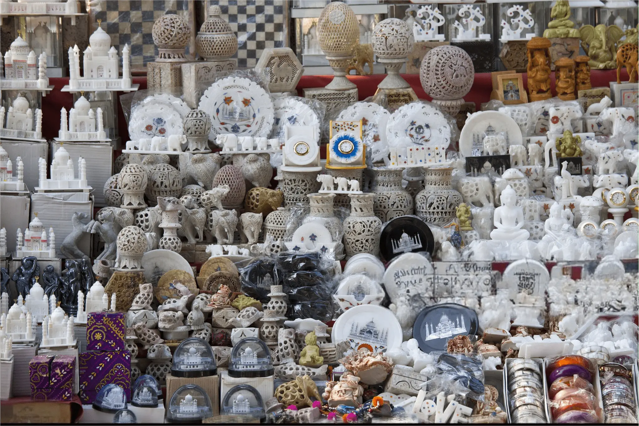 market in agra